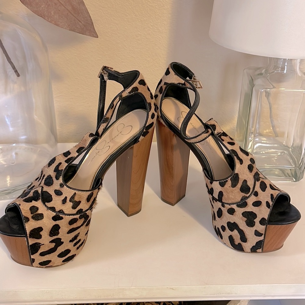 Jessica Simpson platform sandals